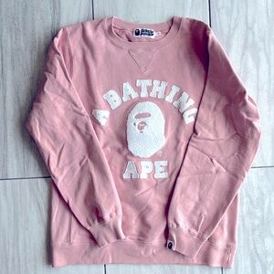 Women’s Pink BAPE sweatshirt